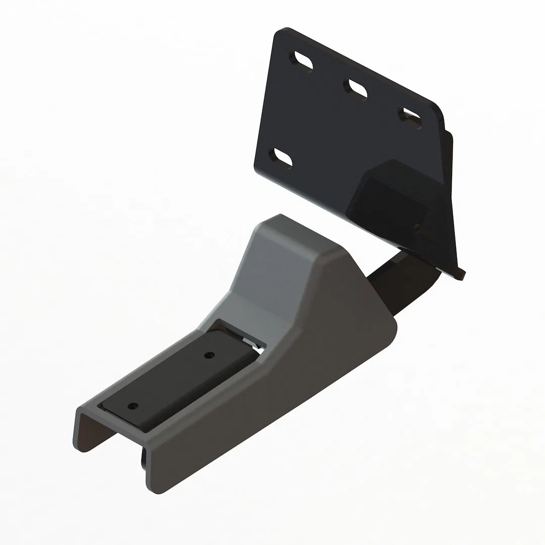 400022 – MAXWAY INT. Running Board Mounting Kit, Cradle Mount No Drilling Required For Gem Tube Products T3 Running B...